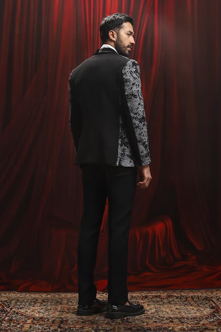 Asuka Embroidered Tuxedo & Trouser Set 