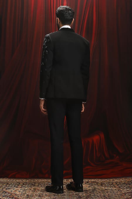 Asuka 3D Star Embroidered Tuxedo Set 