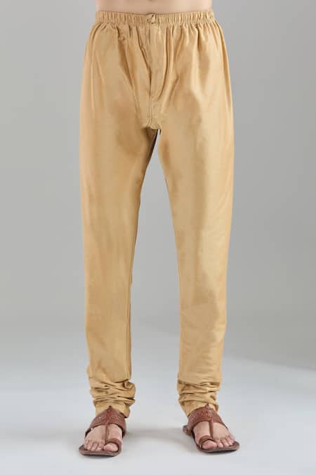 Buy_Arihant Rai Sinha_Wine Polyester, Cotton Embroidery Motif Kurta Set _Online_at_Aza_Fashions