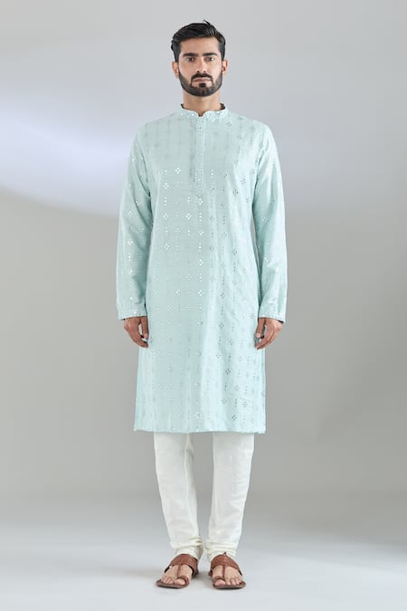 Buy Arihant Rai Sinha Blue Polyester Mirrors, Sequins Embroidered Kurta And Churidar Online at Aza Fashions Buy_Arihant Rai Sinha_Blue Polyester Mirrors, Sequins Embroidered Kurta And Churidar _Online_at_Aza_Fashions