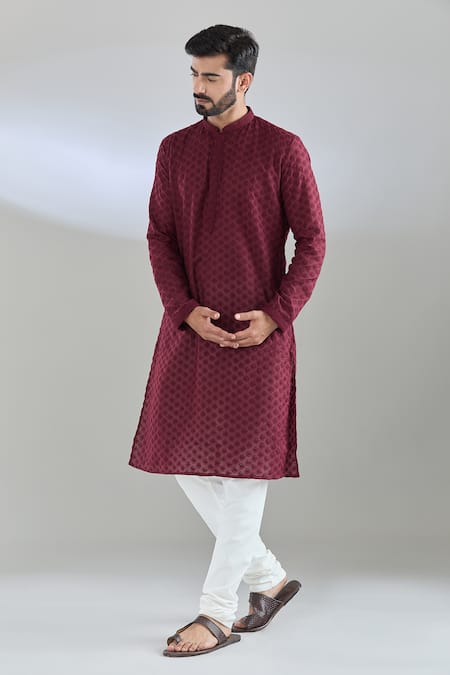 Arihant Rai Sinha Dori Embroidered Kurta Set 