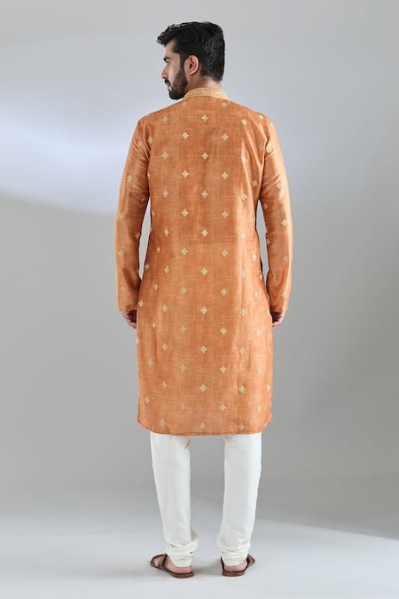 Arihant Rai Sinha Floral Thread Embroidered Kurta Set 
