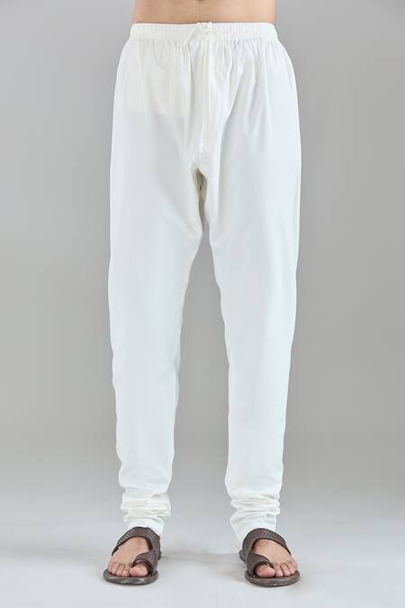 Arihant Rai Sinha_Orange Cotton, Polyester Geometric Print Kurta Set_Online_at_Aza_Fashions