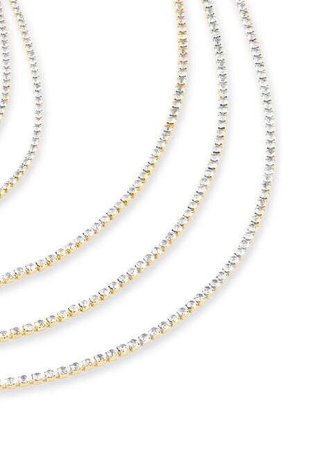 Buy_Mnsh_Gold Plated Cubic Zirconia Mathapatti_Online_at_Aza_Fashions