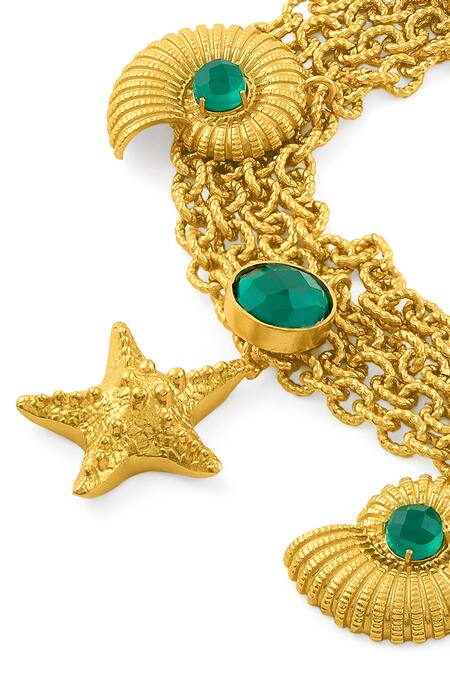 Buy Mnsh Gold Plated Crystals Glass Stone Studded Charm Bracelet Online at Aza Fashions Buy_Mnsh_Gold Plated Crystals Glass Stone Studded Charm Bracelet _Online_at_Aza_Fashions