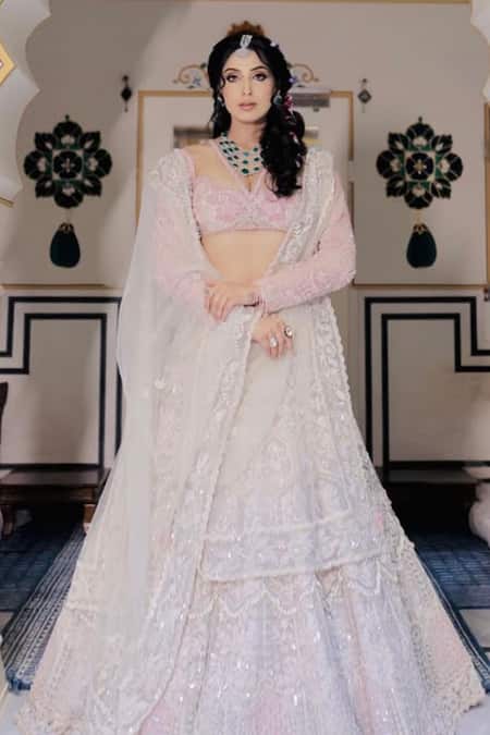 Kaynaat By Aanchal Sawhney Embroidered Bridal Lehenga Set 