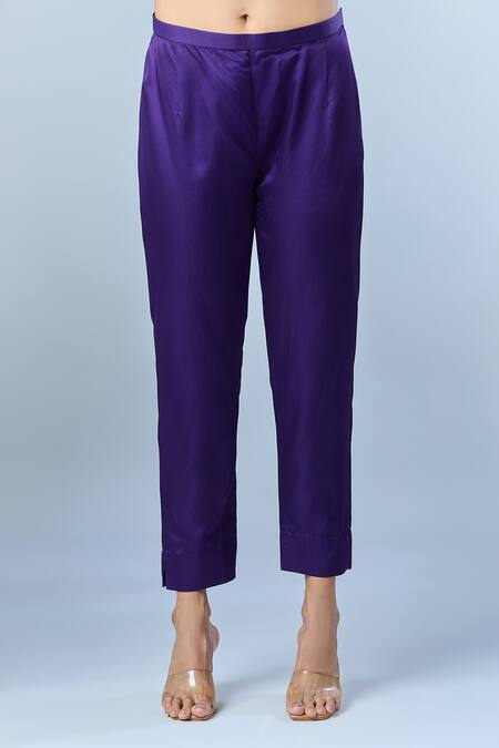 Buy Prisho Blue Cotton Embroidery Round Neck Floral Bloom Kurta Set Online at Aza Fashions Buy_Prisho_Blue Cotton Embroidery Round Neck Floral Bloom Kurta Set _Online_at_Aza_Fashions