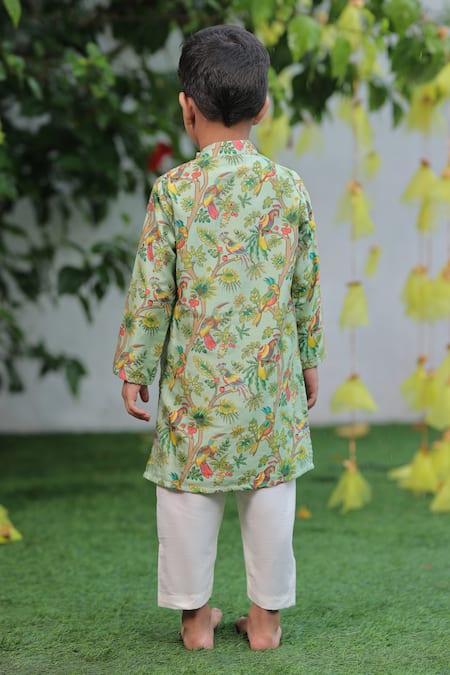 Shruti Jalan Forest Print Kurta Set 