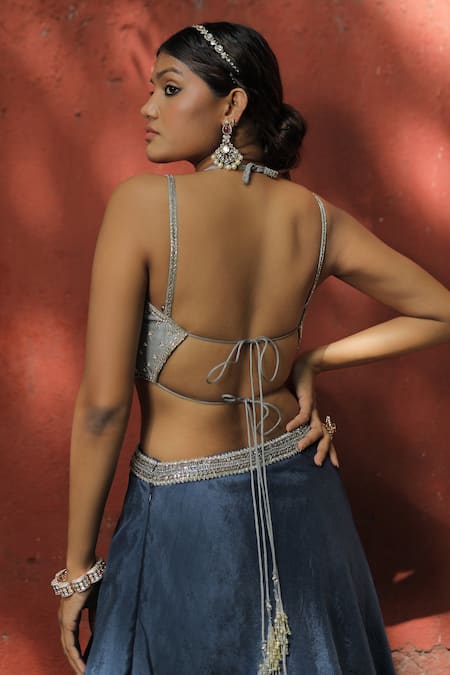 Enamour By Radha Zardozi Embroidered Lehenga Set 