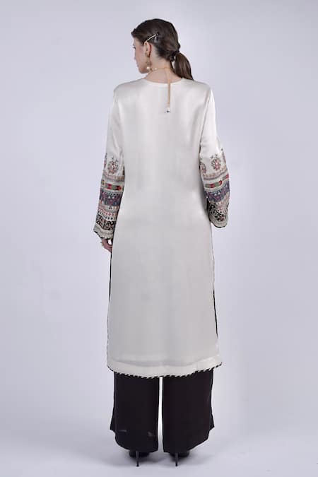 Neha & Tarun Embroidered Kurta Palazzo Set 