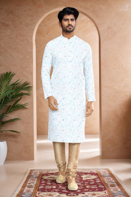 Arihant Rai Sinha Sequin Woven Kurta Set 