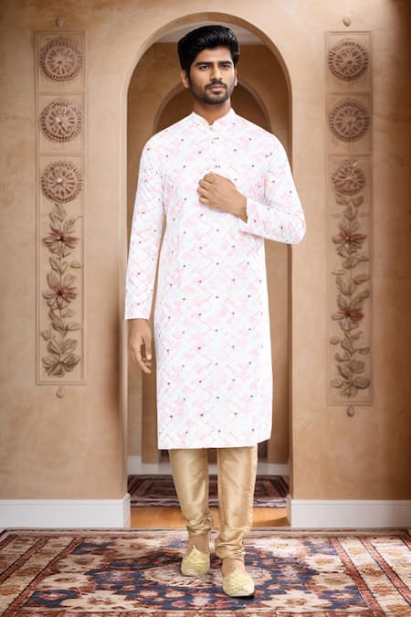 Arihant Rai Sinha Thread Brocade Woven Kurta Set 