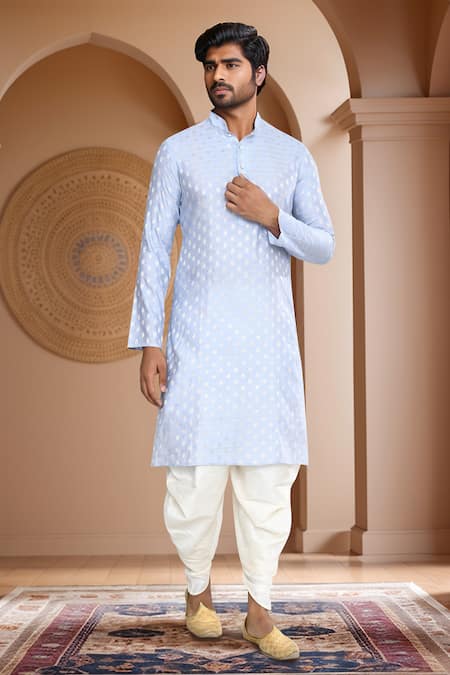 Arihant Rai Sinha Woven Straight Kurta & Patiala Set 