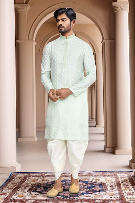 Arihant Rai Sinha Woven Straight Kurta & Patiala Set 