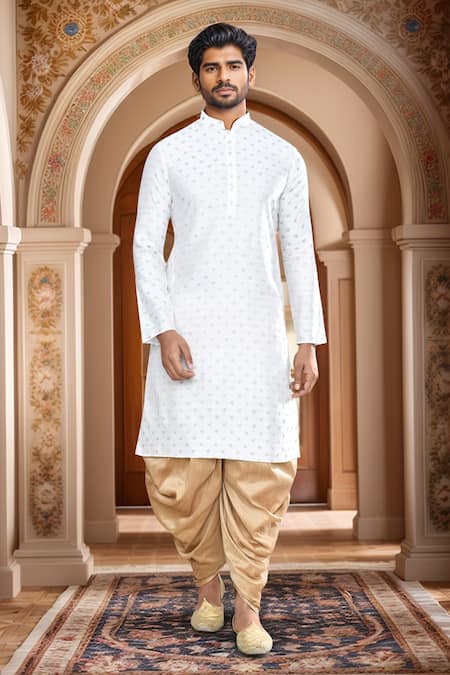 Arihant Rai Sinha Woven Butti Kurta & Patiala Set 