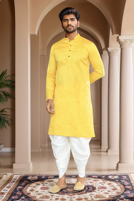 Arihant Rai Sinha Woven Straight Kurta & Patiala Set 