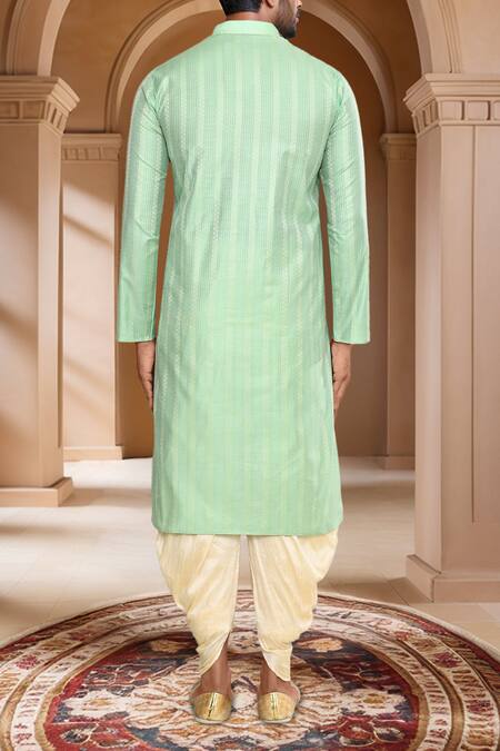Buy Arihant Rai Sinha Green Brocade, Silk Woven Kurta And Patiala Set Buy_Arihant Rai Sinha_Green Brocade, Silk Woven Kurta And Patiala Set