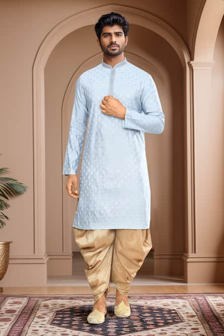 Arihant Rai Sinha Woven Motif Kurta & Patiala Pant Set 