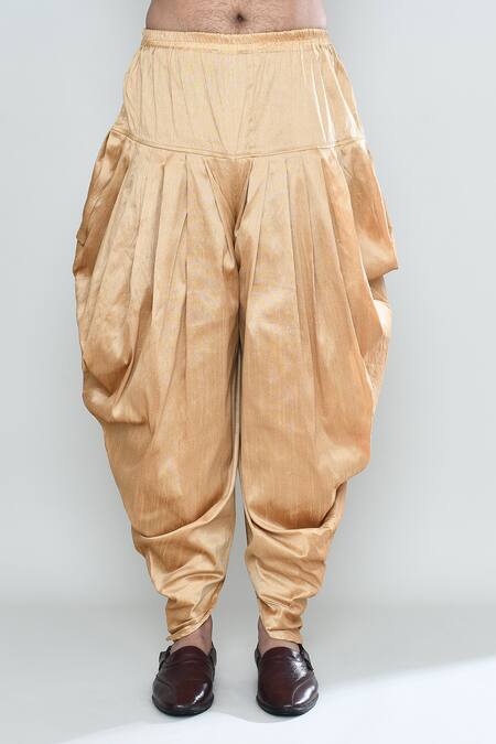 Arihant Rai Sinha_Green Brocade, Silk Embroidery Woven Leaf Motif Kurta And Patiala Pant Set_Online_at_Aza_Fashions