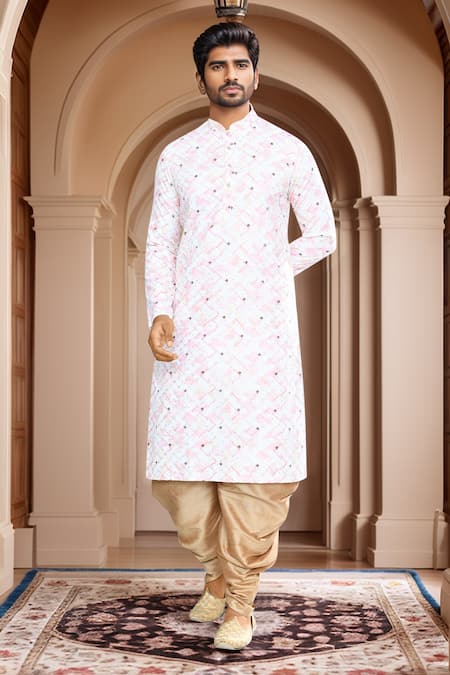 Arihant Rai Sinha Woven Embroidered Kurta & Patiala Set 