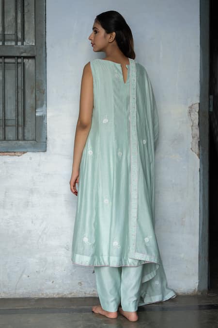 Tilsim By Sagarika Mehrotra Phool Embroidered Anarkali Set 