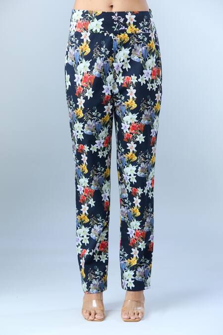 Buy Anamika Khanna Black Sequin, Tassel, Bead, Botanical Round Print Straight Kurta Set Online at Aza Fashions Buy_Anamika Khanna_Black Sequin, Tassel, Bead, Botanical Round Print Straight Kurta Set_Online_at_Aza_Fashions