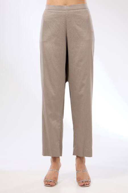 Buy Priyal Prakash Grey Dupatta Silk Organza, Kurta Chanderi, Pant Cotton, And Embroidered Set Online at Aza Fashions Buy_Priyal Prakash_Grey Dupatta Silk Organza, Kurta Chanderi, Pant Cotton, And Embroidered Set _Online_at_Aza_Fashions