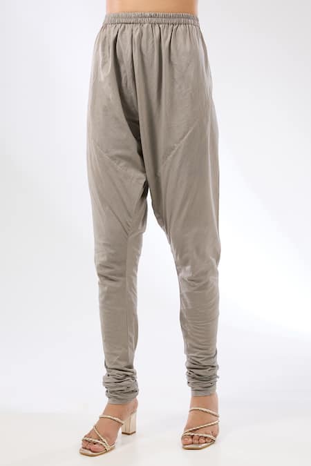 Priyal Prakash Gray Chanderi, Cotton, Silk Organza Gota Patti, Embroidered Anarkali Set Online at Aza Fashions Priyal Prakash_Gray Chanderi, Cotton, Silk Organza Gota Patti, Embroidered Anarkali Set _Online_at_Aza_Fashions