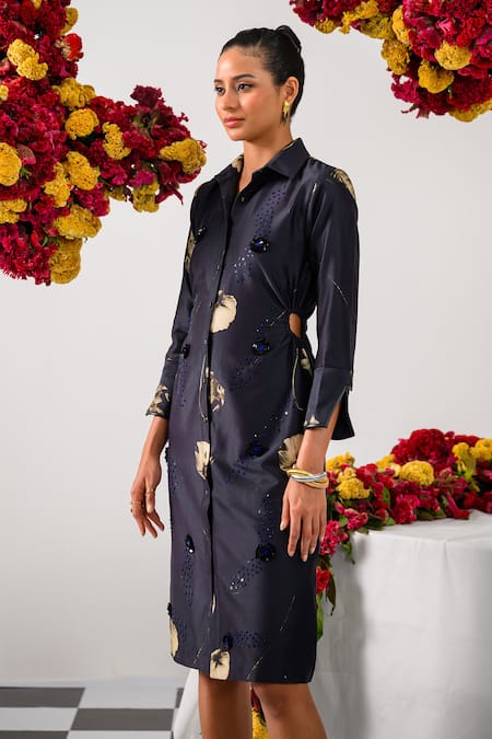 The Dramebaaz CO Nocturne Cut Out Dress 