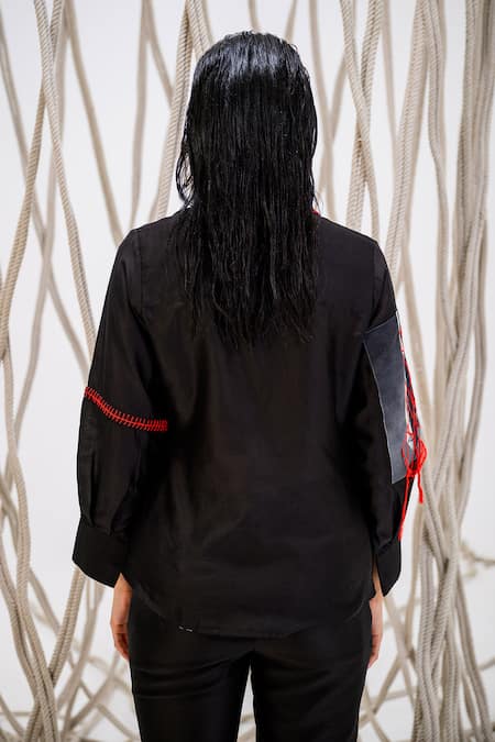 The Dramebaaz CO Flame Floral Print Shirt 