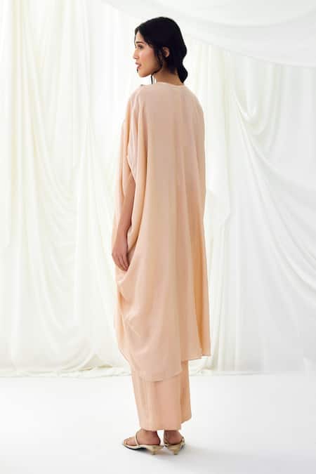 Lavanya Ahuja Embroidered Kaftan & Pant Set 