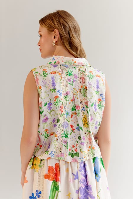 NOIB Freya Floral Print Shirt 