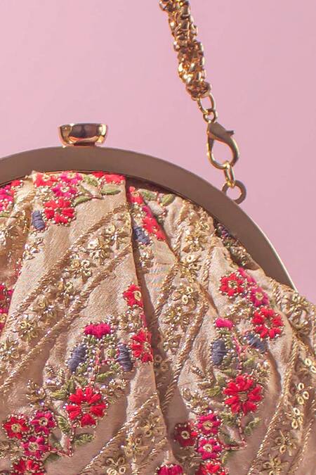 Buy Amyra Multi Color Sequins, Embroidery Multicolored Thread Bag Online at Aza Fashions Buy_Amyra_Multi Color Sequins, Embroidery Multicolored Thread Bag_Online_at_Aza_Fashions