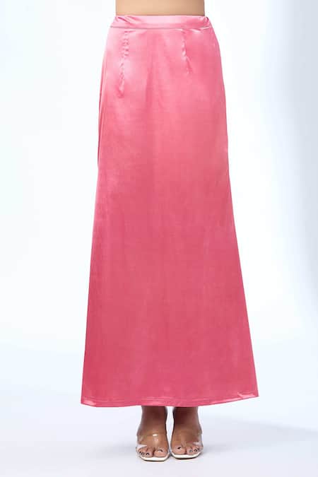 Torani_Multi Color Silk Sequins, Zari Scoop Neck Multicolor Ombre Embroidered Saree Set_Online_at_Aza_Fashions