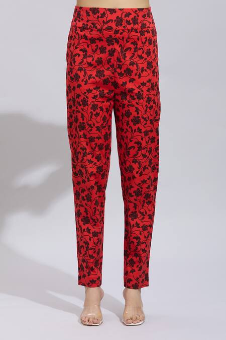 Buy Anamika Khanna Coral Cotton, Chiffon Beads, Sequins Round Neck Embroidered Kurta Set Online at Aza Fashions Buy_Anamika Khanna_Coral Cotton, Chiffon Beads, Sequins Round Neck Embroidered Kurta Set_Online_at_Aza_Fashions