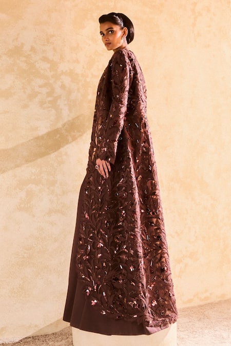 Pankaj & Nidhi Embellished Jacket & Jumpsuit Set 