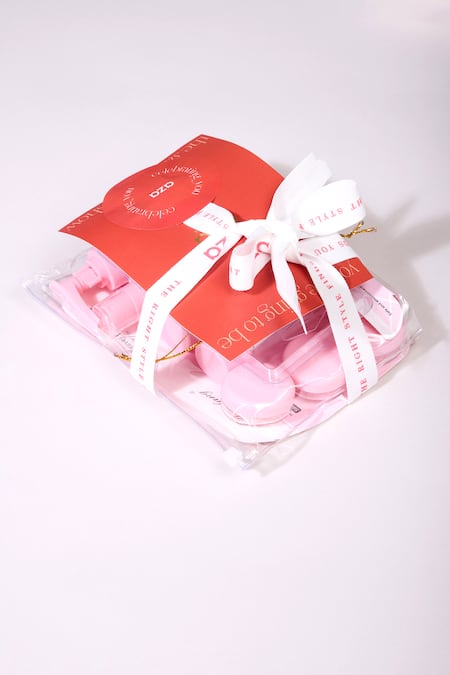 AZA Pink Embroidery Travel Bliss Designer Beauty Kit at Aza Fashions AZA_Pink Embroidery Travel Bliss Designer Beauty Kit _at_Aza_Fashions