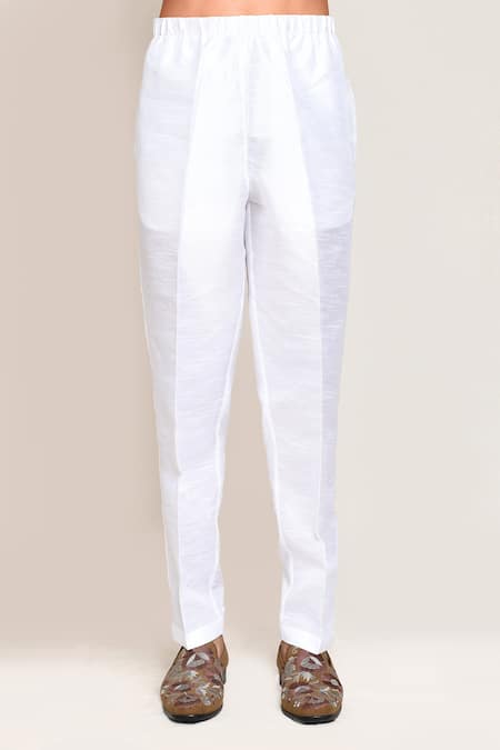 Arihant Rai Sinha_Green Modal, Silk Floral Printed Kurta Set _Online_at_Aza_Fashions