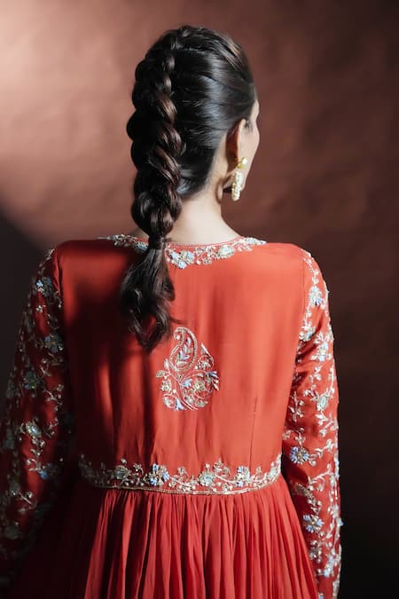 Aavya Bahara Embroidered Anarkali Set 