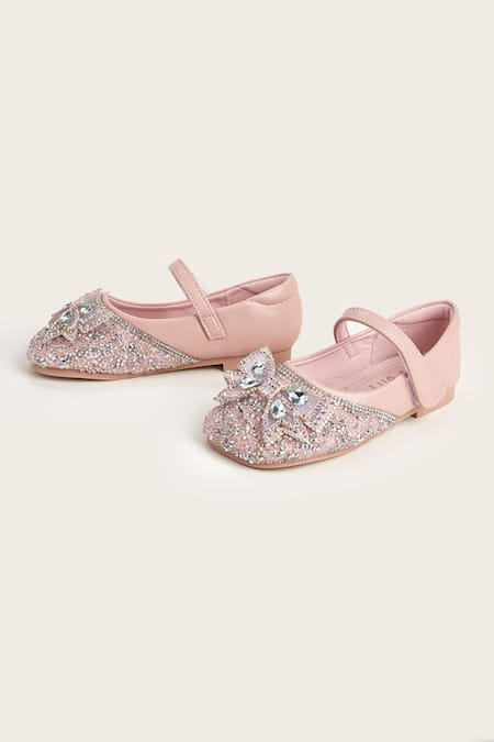 Ninobello Stone Embellished Bow Bellies 