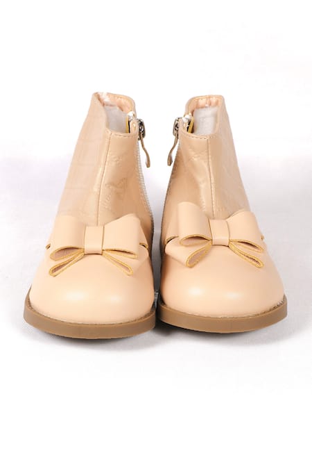 Ninobello Quilted Bow Embellished Boots 