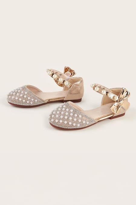 Ninobello Pearl Embellished Bow Bellies 