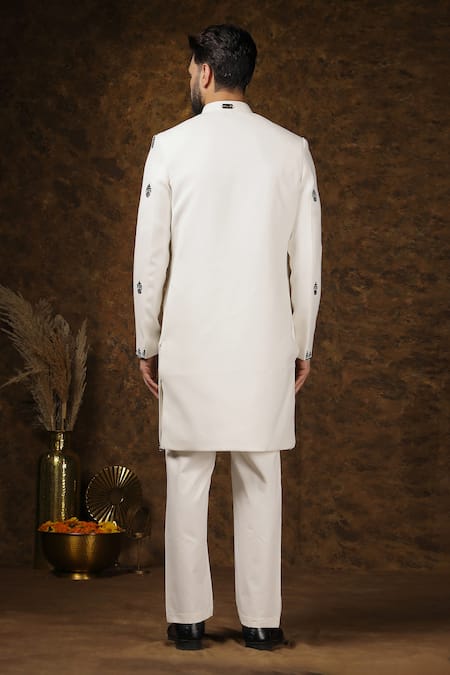 Soniya G Persian Embroidered Kurta With Trouser