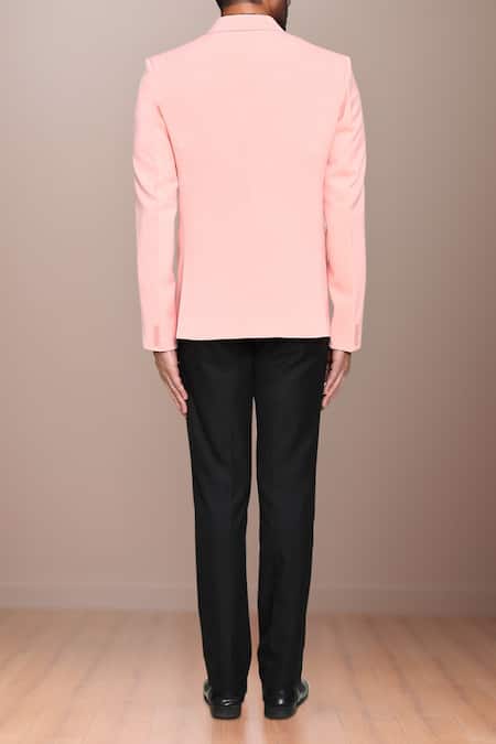 Arihant Rai Sinha Peach Blazer & Pant Set 