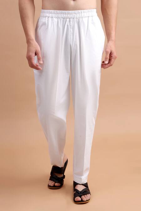 Buy_THE COTTON STAPLE_Green Cotton Floral Printed Kurta Set _Online_at_Aza_Fashions