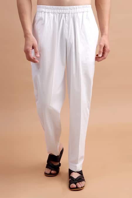 THE COTTON STAPLE_Yellow Cotton Blossom Print Kurta Set _Online_at_Aza_Fashions