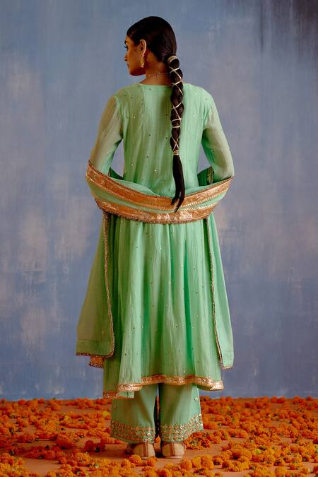 Shetab Kazmi Gota Embellished Anarkali Set 
