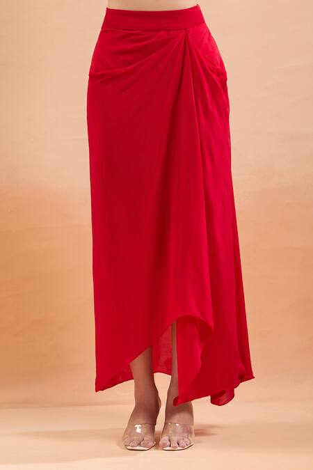 Buy Prisho Red Chiffon Embroidery, Gota Patti, Sequins Sweetheart Neck, Floral Kaftan Set Online at Aza Fashions Buy_Prisho_Red Chiffon Embroidery, Gota Patti, Sequins Sweetheart Neck, Floral Kaftan Set _Online_at_Aza_Fashions