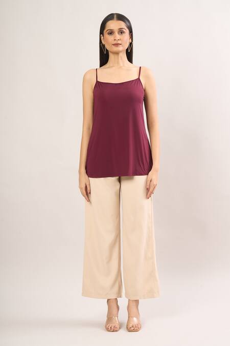 Namrata Joshipura_Purple Beads, Sequins Collared, Round Neck Floral Embroidered Shirt_Online_at_Aza_Fashions