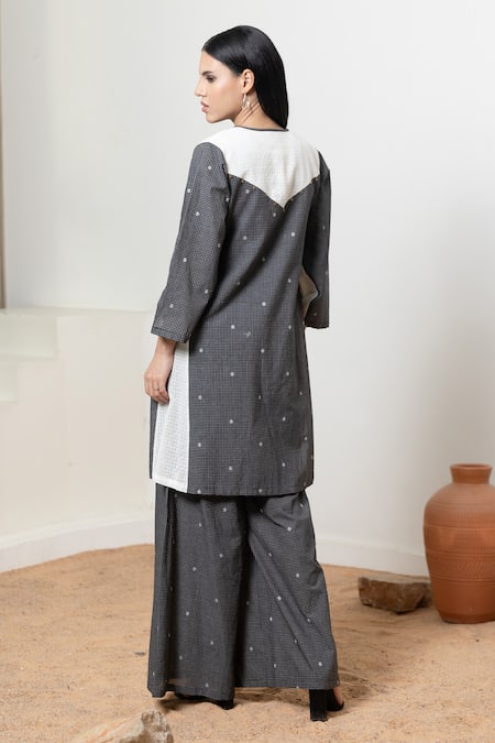 Orcr Asymmetric Jacket Pant Set 